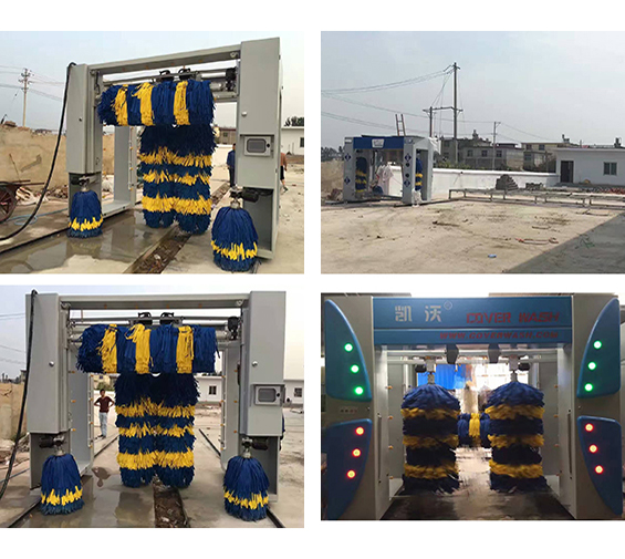 凱沃龍門5刷電腦洗車機