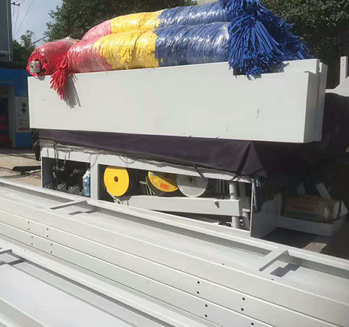 三臺隧道洗車機發(fā)往中石化某區(qū)域加油站