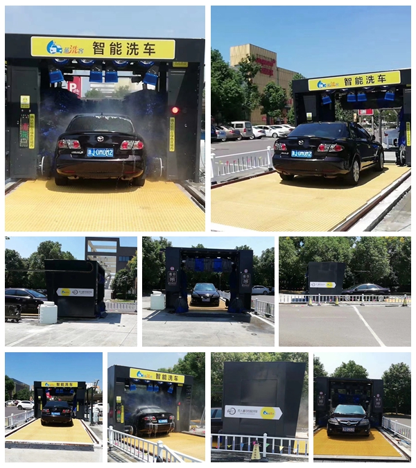 小區(qū)內(nèi)安裝微信掃碼洗車設(shè)備型號：kw-07LF顏色：深灰色咨詢熱線：4008-505-787