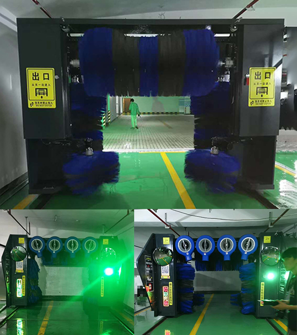 地下室限高2.7米…定制無(wú)人值守洗車設(shè)備！ 只要思想不滑坡…辦法總比問(wèn)題多……！